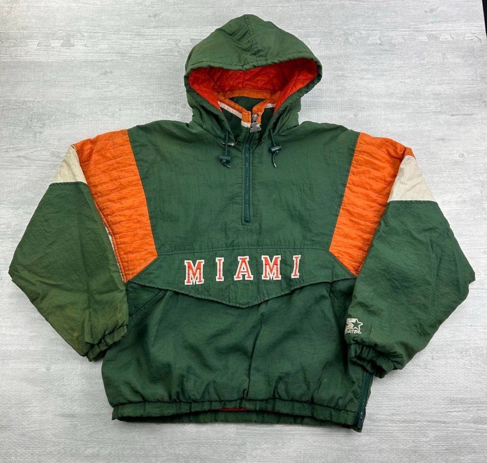 Miami pullover starter jacket from the 90s