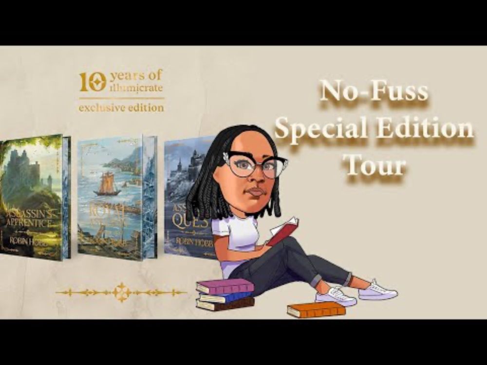 Farseer Trilogy by Robin Hobb Illumicrate Special Edition No-Fuss Tour