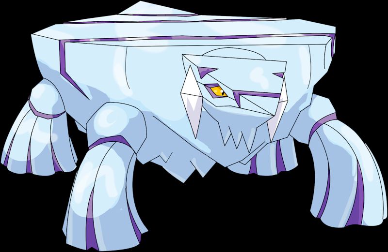 avalugg, an ice type pokemon (baby baby baby baby baby boy)