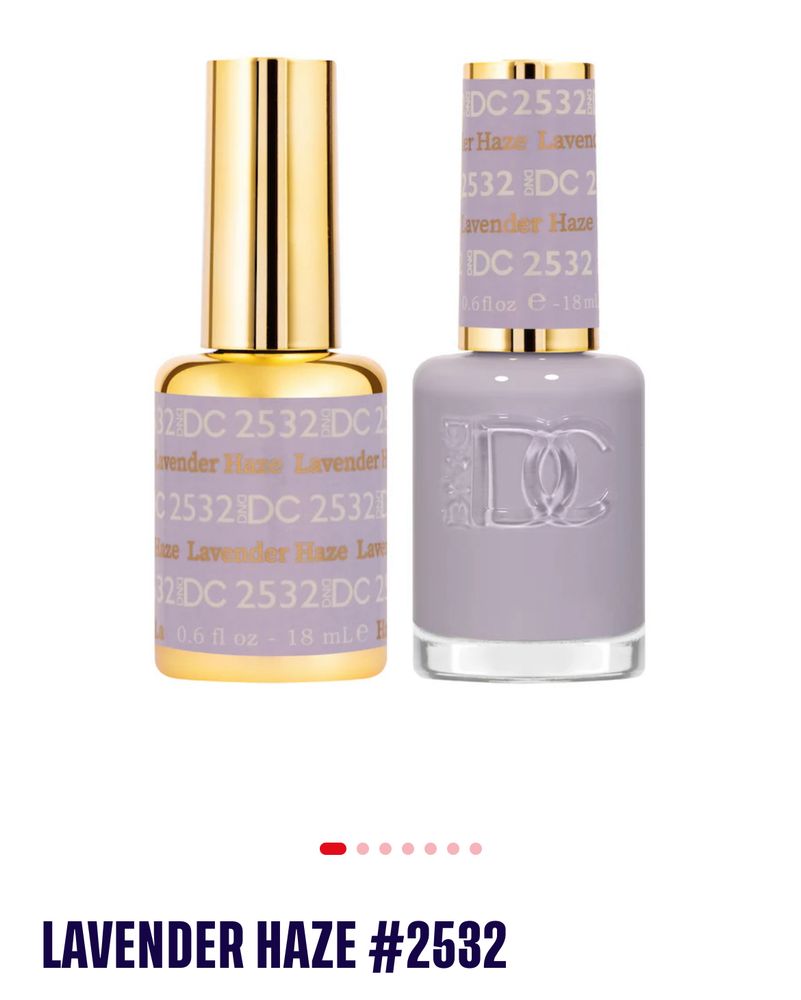 DND Gel Nail Polish in color ‘Lavender Haze’