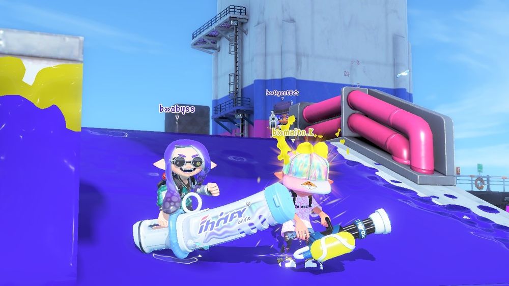 Abyss and Meggy hold Maito hostage after the Pineapple of '84.
