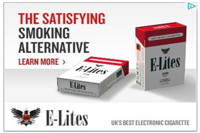 Pack of e-lite electronic cigarettes