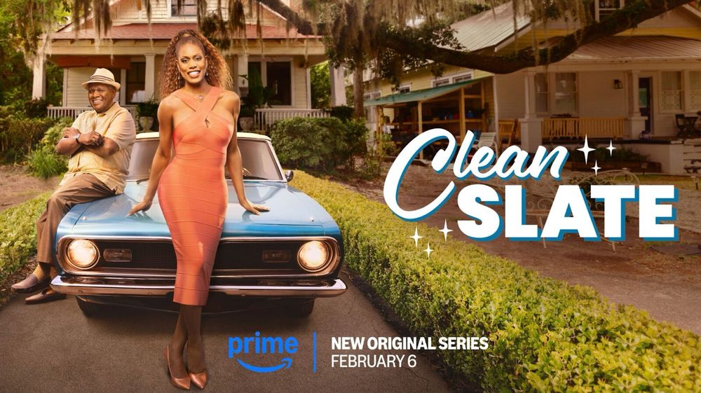 Clean Slate poster featuring Laverne Cox and George Wallace 