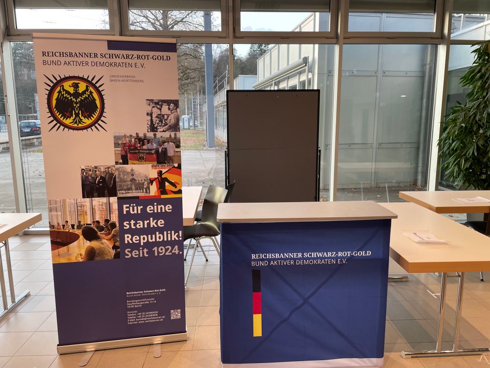 Reichsbanner-Messestand 
