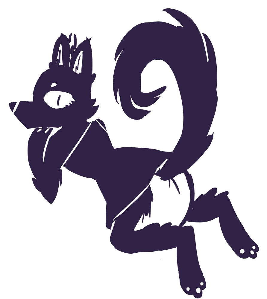 previous creature's  diaper butt
