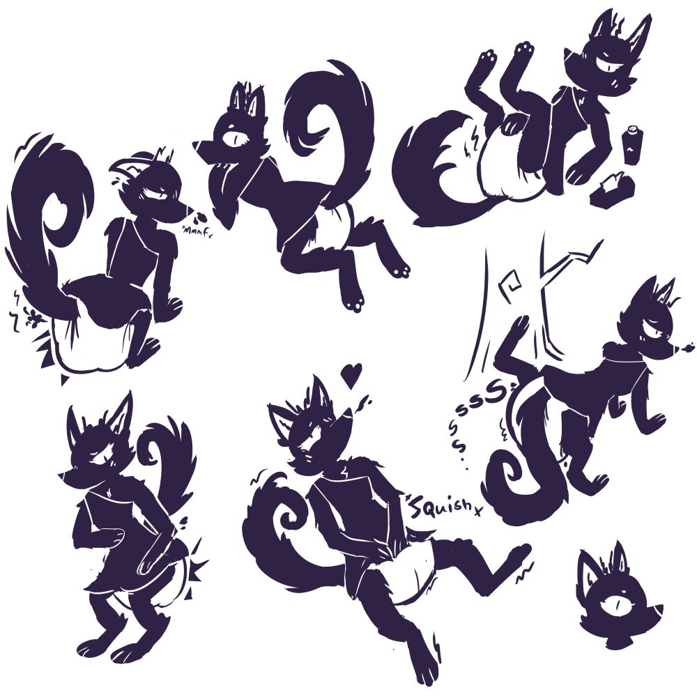 page full of puppy;