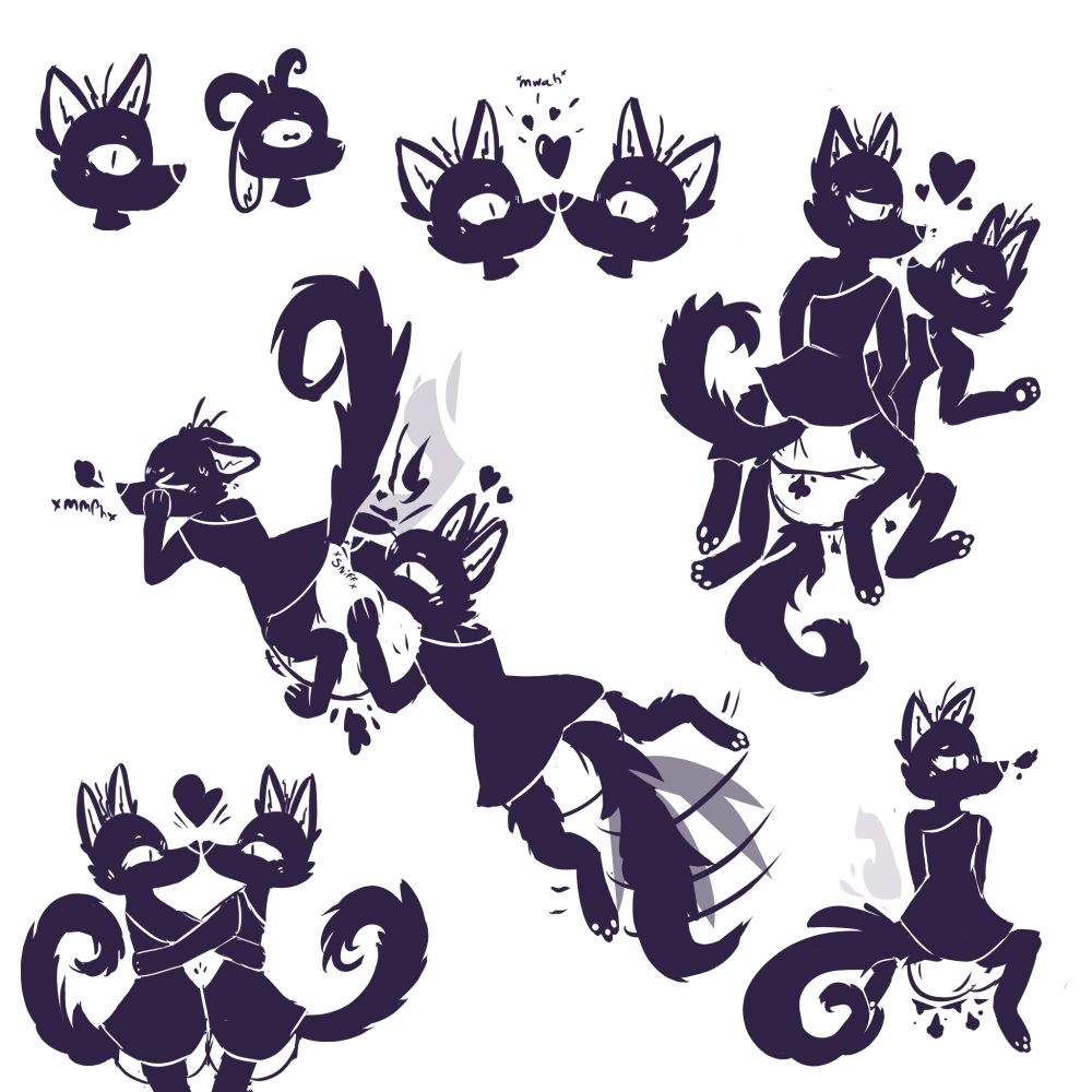 page full of dog 