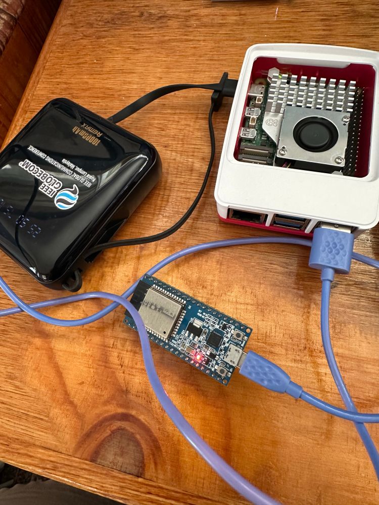 Raspberry Pi running off a 10000 mAh battery