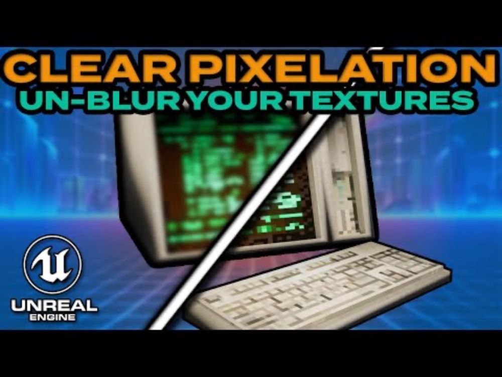 Get Clear Pixelated Textures & Remove Blur in Unreal Engine | UE5 Quick Tips