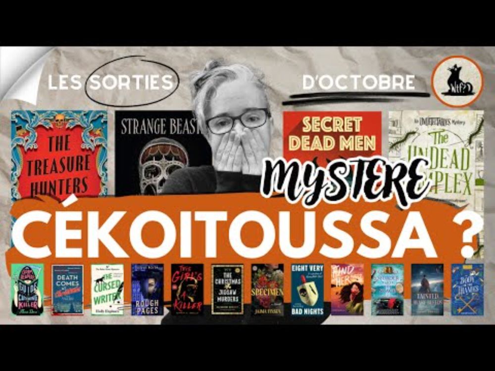 Les sorties d'octobre ! MYSTERE