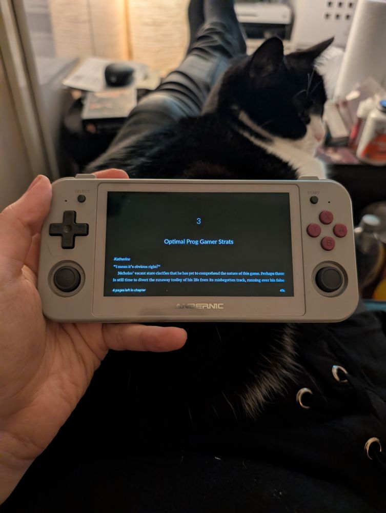 Ranked competitive breast growth viewed on a handheld console 