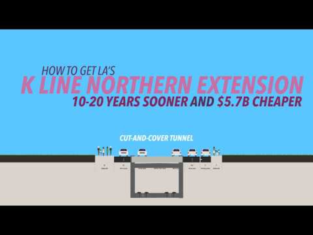 Cut & Cover for LA's K Line Northern Extension