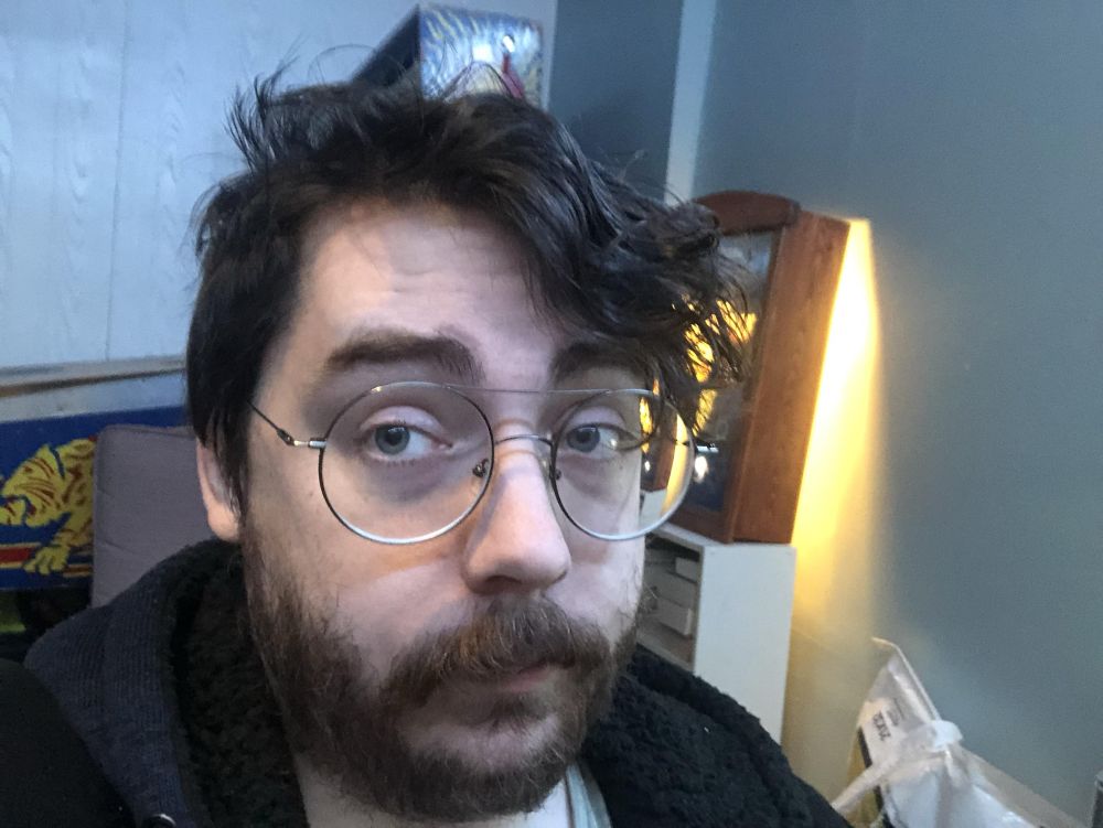 2018 egg with a godawful depression beard and the saddest eyes