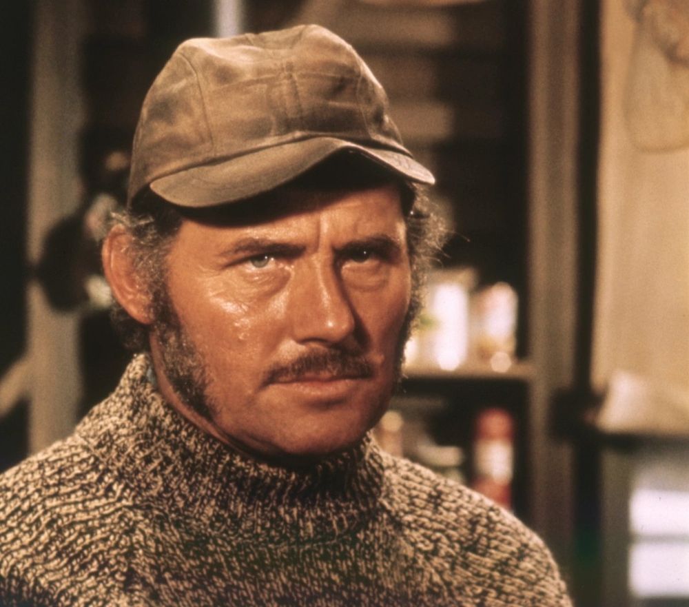 Robert Shaw as Quint in Jaws
