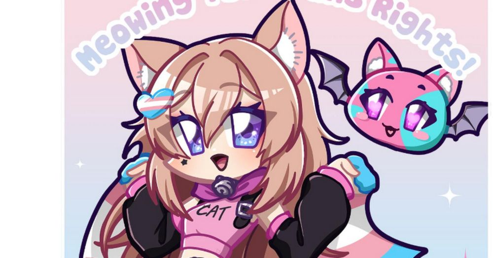 Meowing for Trans Rights