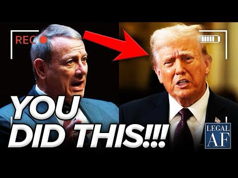 Chief Justice Roberts RUNS SCARED from the MONSTER he CREATED