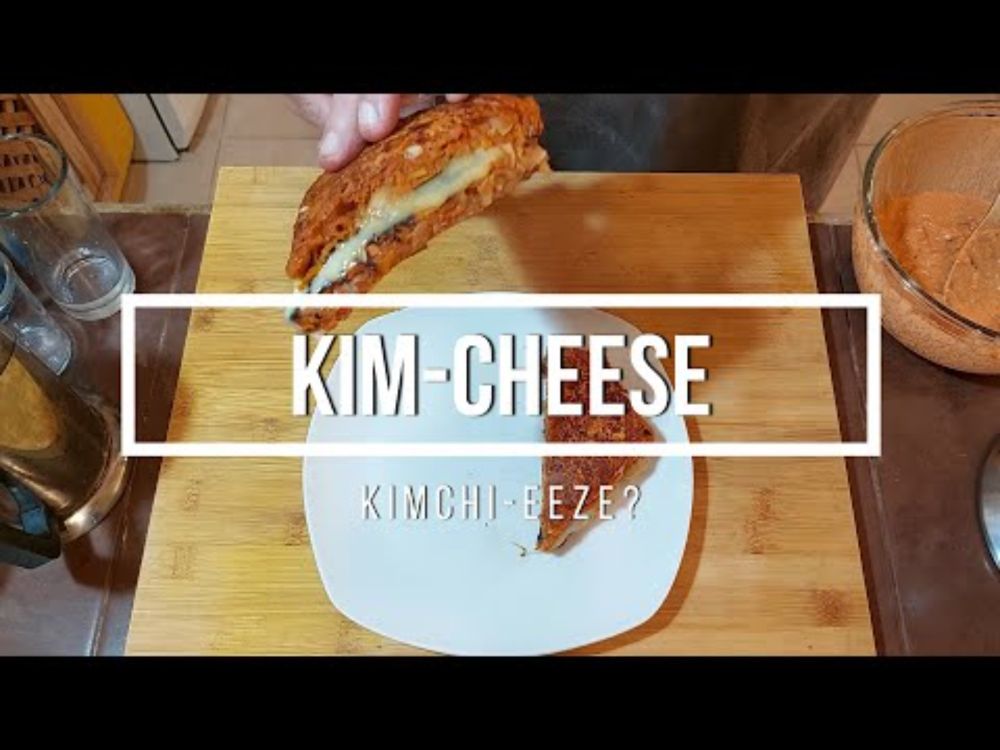 Kim-Cheese AKA Grilled KimCheese #koreanfood