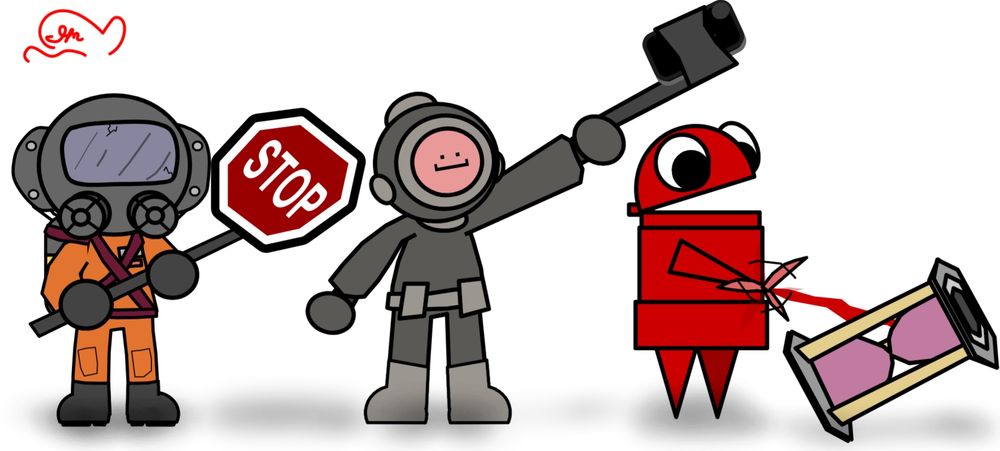 Lethal Company Employee, Content Warning Spőőktuber and R.E.P.O. Semibot