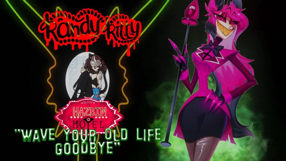 Kandy Kitty - "Wave your life good bye" (Guy on the Radio) (Hazbin Hotel) (Female Alastor)