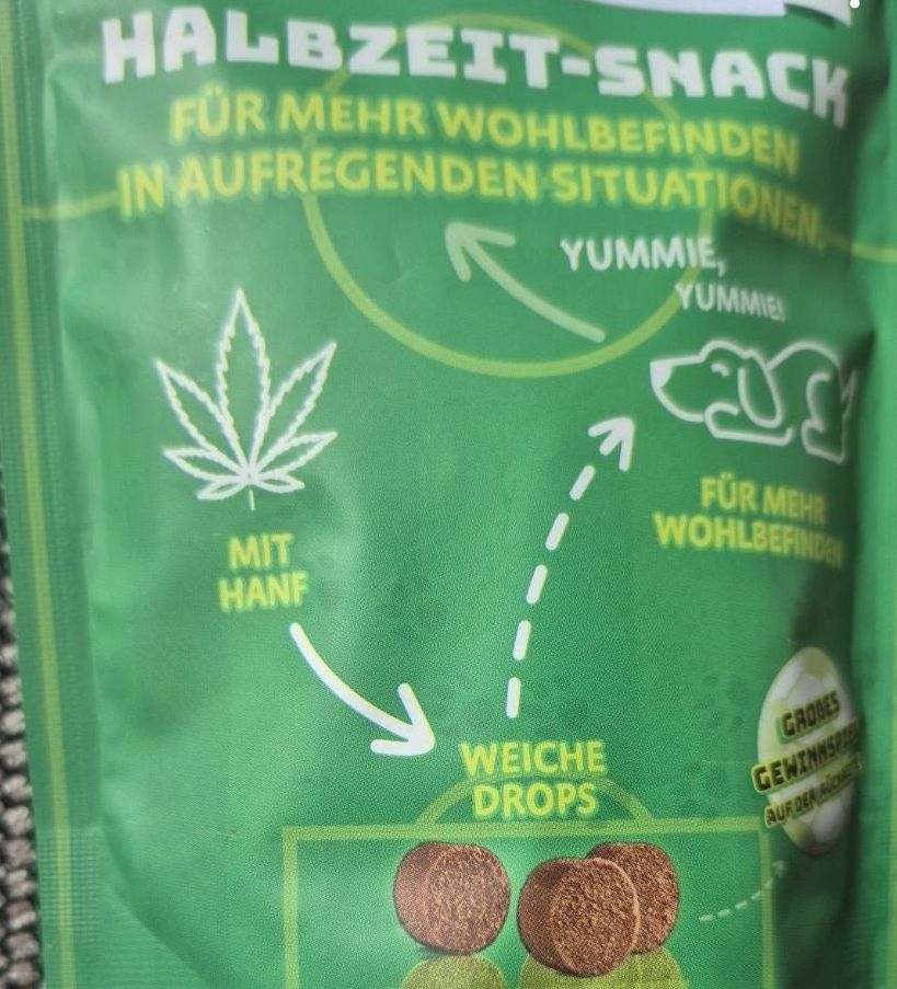 Hundesnacks mit Hanf