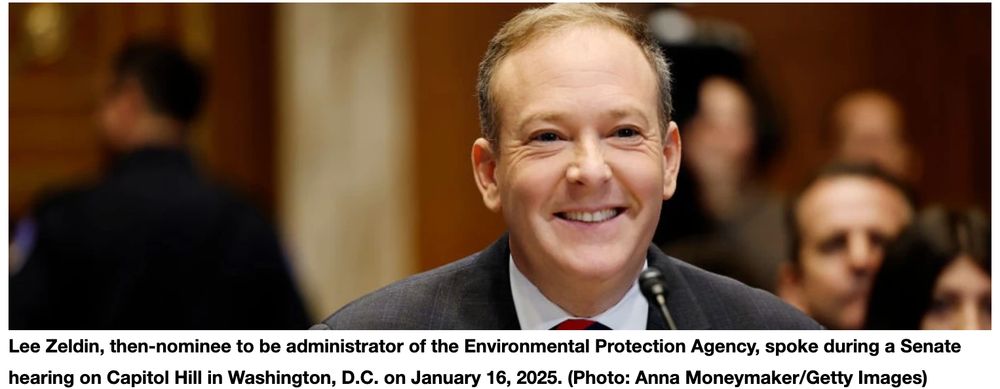 Evil Grinning Monkey Lee Zeldin, head of EPA