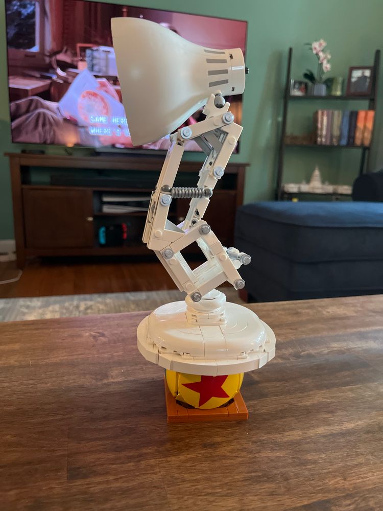 Lego Pixar lamp