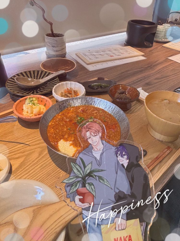 麻婆豆腐もスパイシーで美味しかった✨