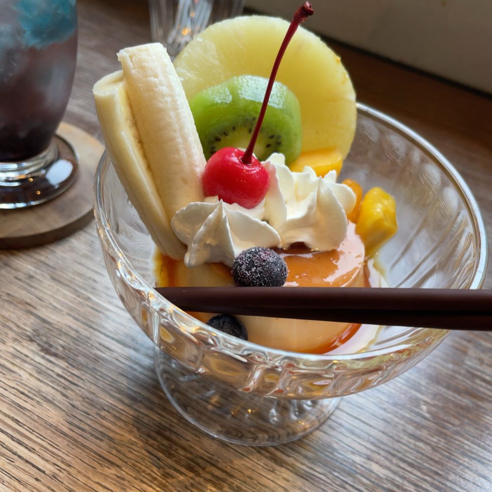 pauseのプリンアラモード