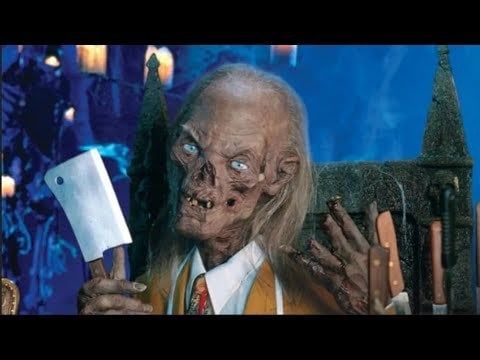 The Crypt Keeper from "The tales from the crypt" series