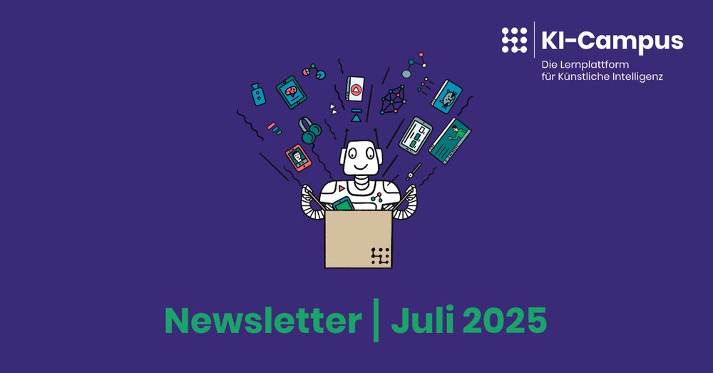 KI-Campus-Newsletter Juli 2025