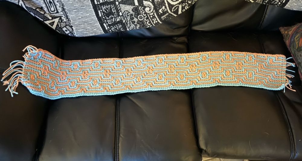 C2C crochet progress