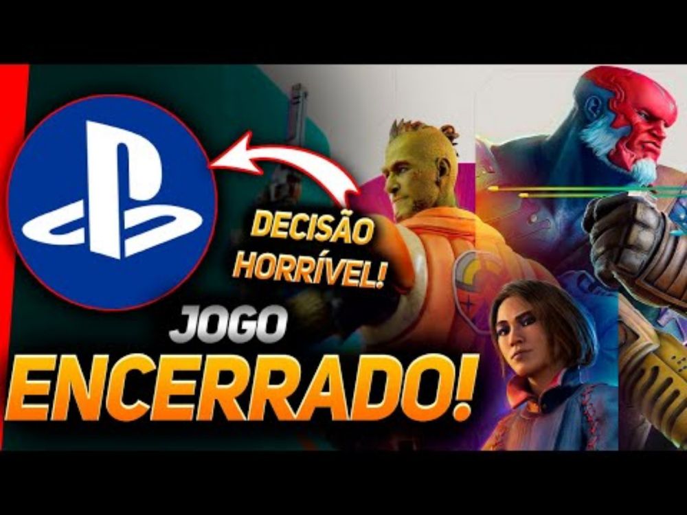 CONCORD RETIRADO DO MERCADO! O QUE VAI ACONTECER COM A PLAYSTATION?