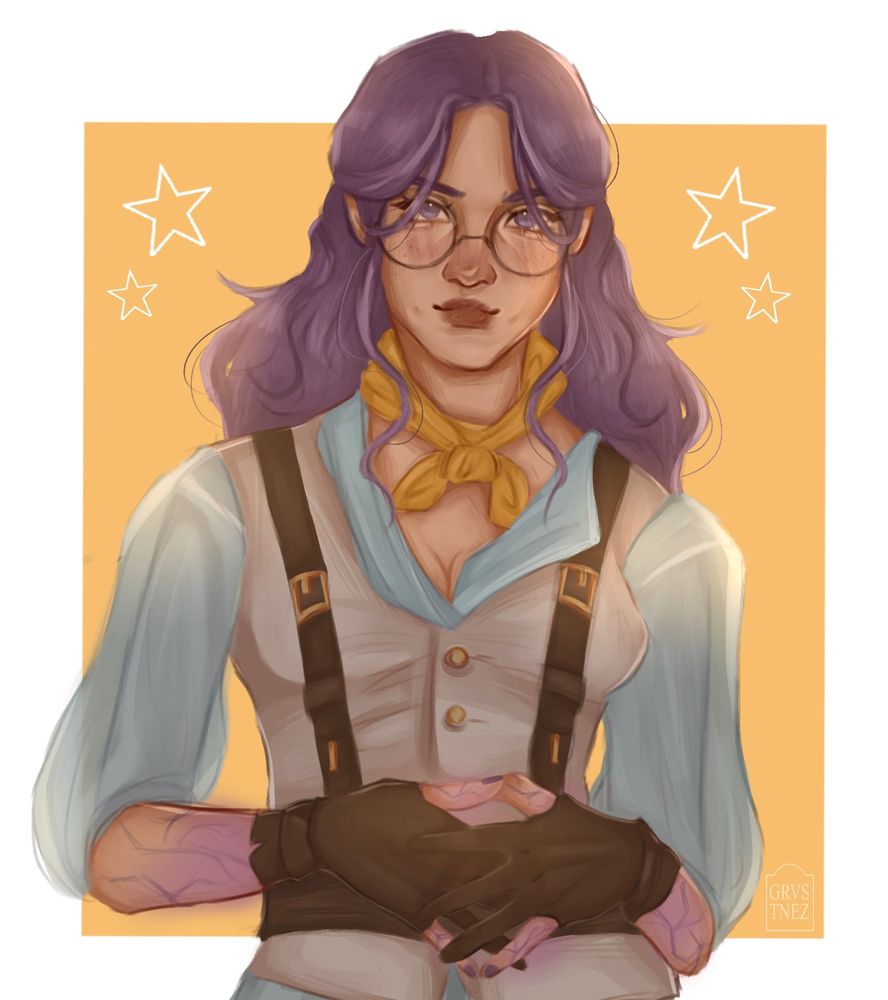 digital art of imogen temult from critical role campaign 3 bells hells