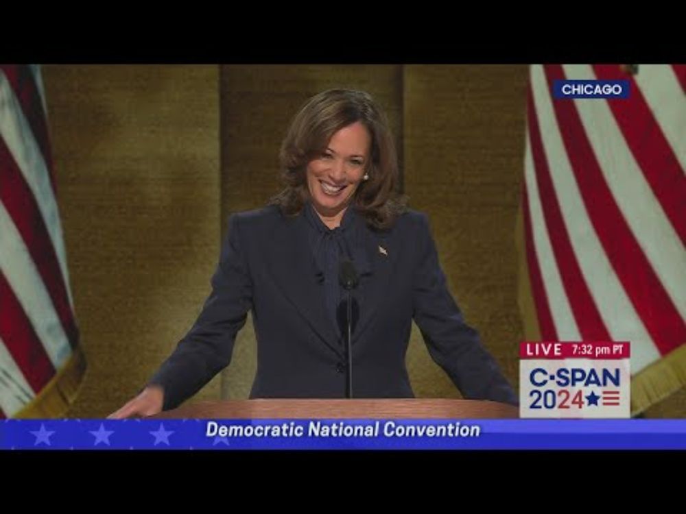 Kamala Harris Full Acceptance at 2024 Democratic National Convention