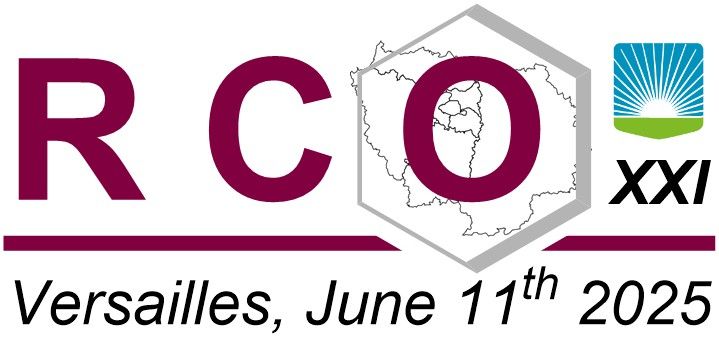 Logo des RCO 2025 se déroulant à l'Université de Versailles St Quentin en Yvelines sur le campus de l'UFR des Sciences le 11 juin 2025