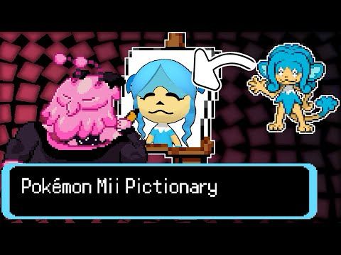 We Played Pokémon Pictionary With Miis!