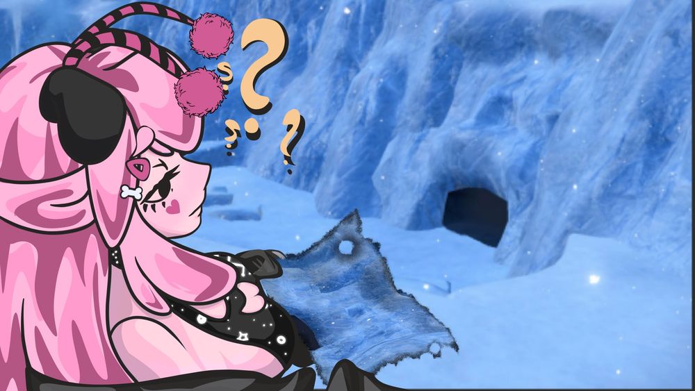 Devi Yun looking at an image hinting to the correct location confused.