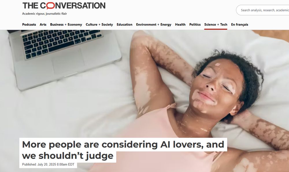 More people are considering AI lovers, and we shouldn’t judge
