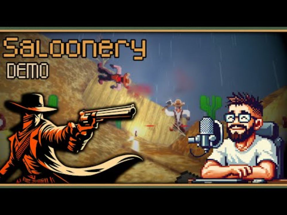 Saloonery (Demo) – Retro‑Style Wild West FPS Showdown (No commentary)