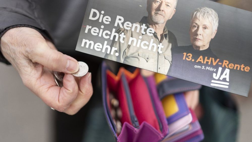 Tabubruch: Am Sonntag könnte das Schweizer Stimmvolk gegen das Portemonnaie stimmen