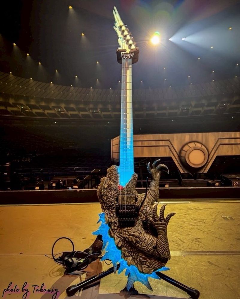 Godzilla Minus One atomic breath guitar