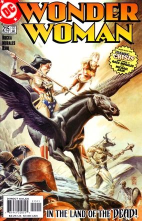 Cover to Wonder Woman #215
