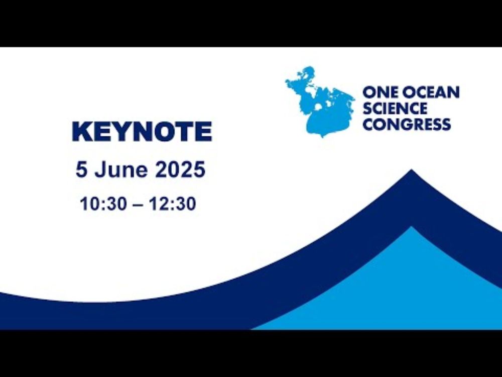 #OneOceanScienceCongress 🌊 Keynote #2