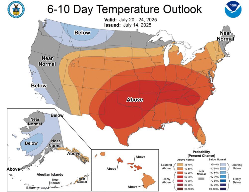 This is what is keeping California cool while the rest of the U.S. sizzles