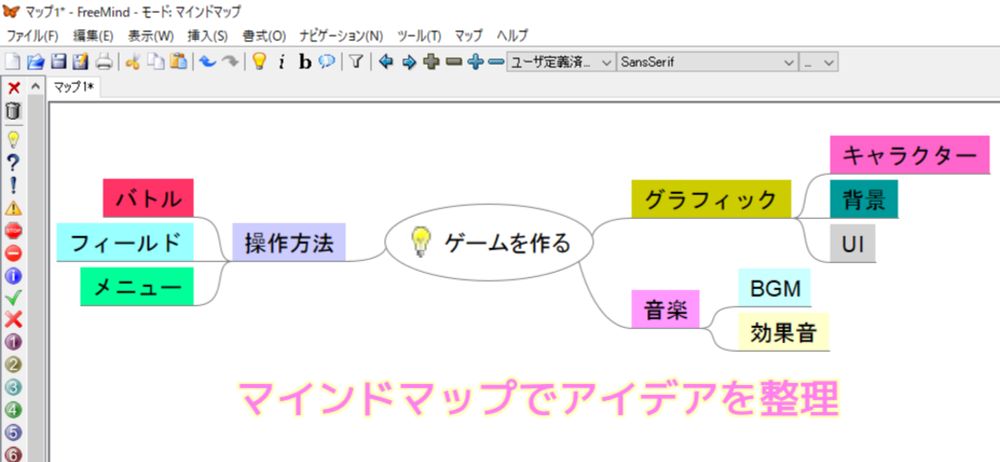 無料マインドマップ FreeMind を Open JDK で実行する手順