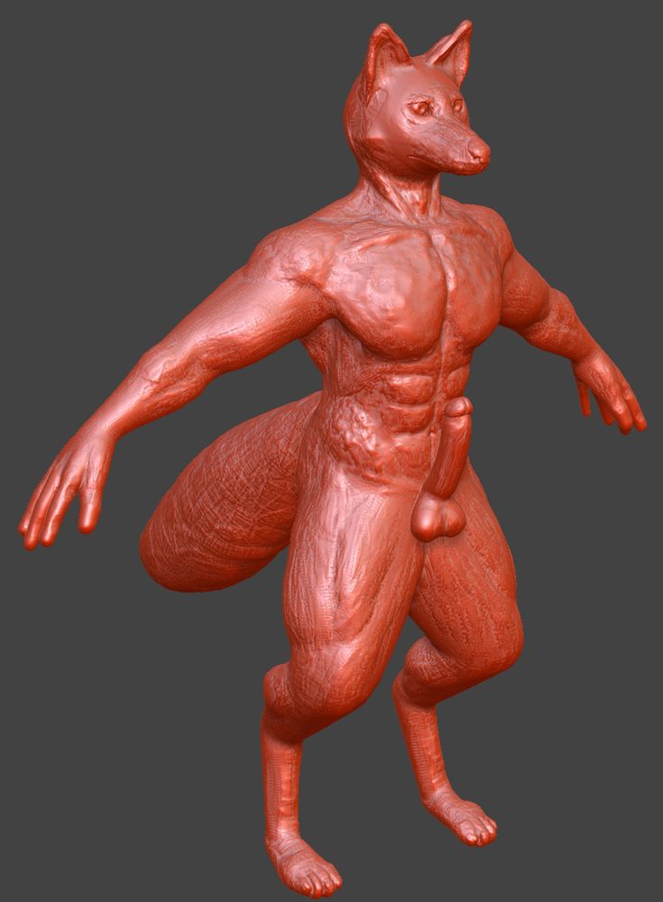 This is a work of ART made with Zbrush.