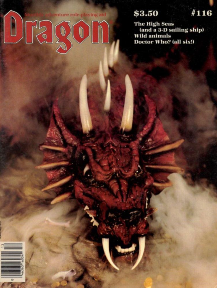 507. Various Authors – Dragon #116 (December 1986)