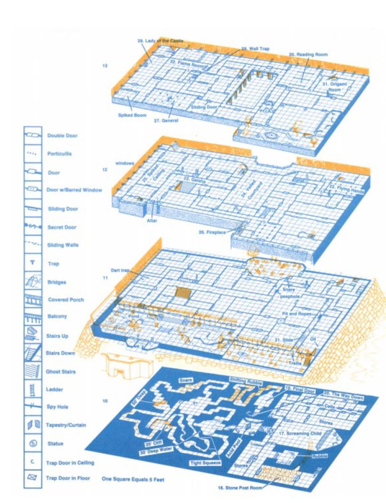 510.1. Diesel, Dave Sutherland – Maps for OA2: Night of the Seven Swords (1986)