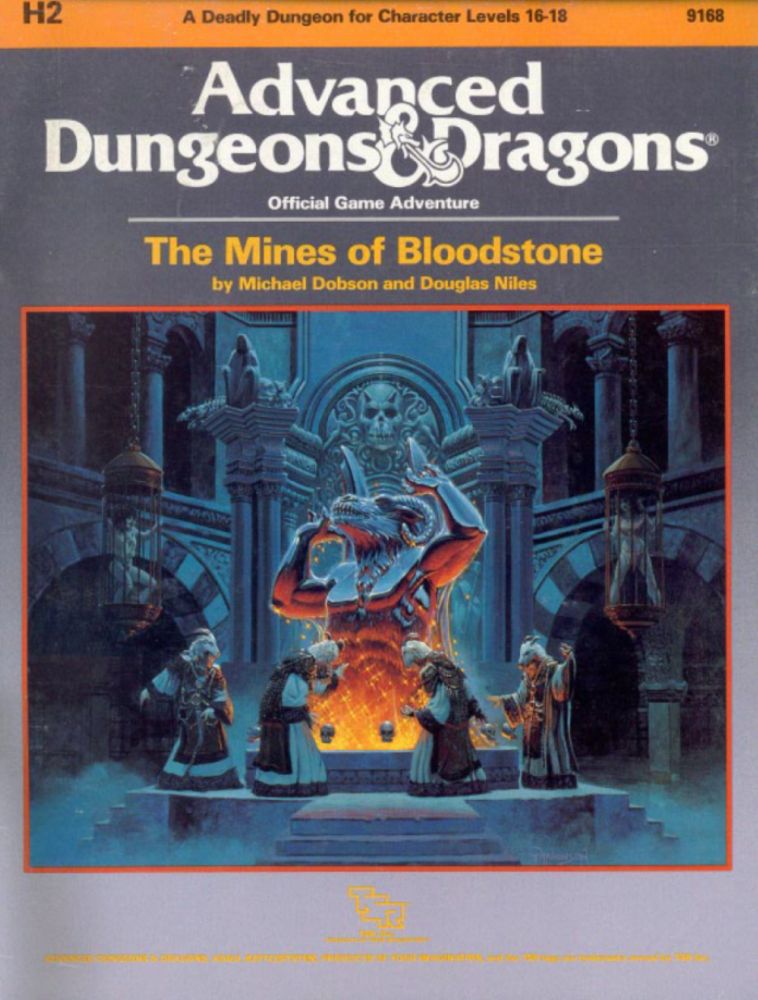 508. Michael Dobson and Douglas Niles – H2: The Mines of Bloodstone (1986)