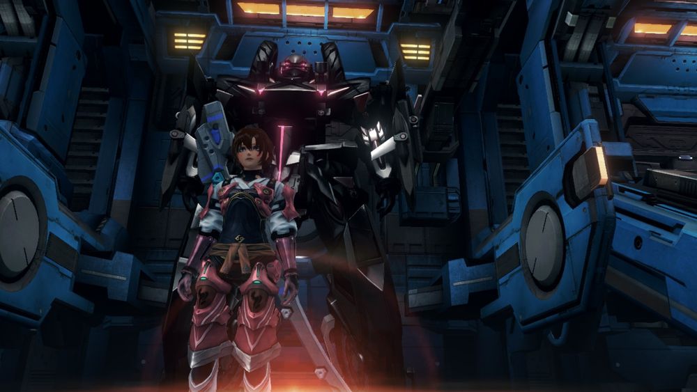 The Ares 90 with the player character.